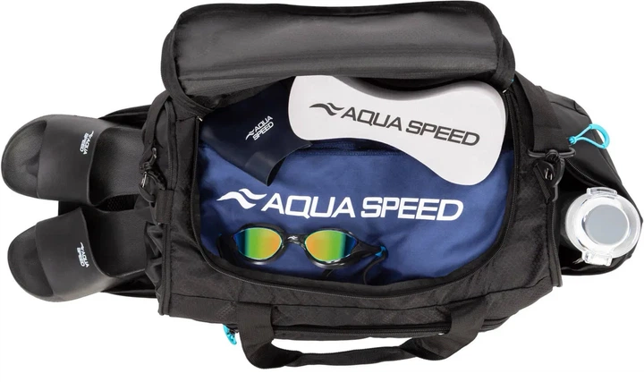 Сумка AQUA SPEED полиэстер S черная 33 л 40х30х28 см - Фото 4 Сумка AQUA SPEED полиэстер S черная 33 л 40х30х28 см - изображение 4