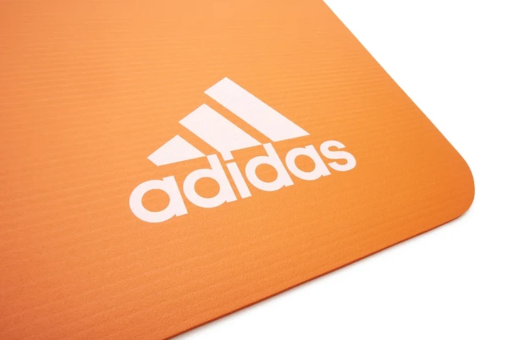 Килимок для фітнесу Adidas NBR 183х61х1 см помаранчевий - зображення 6