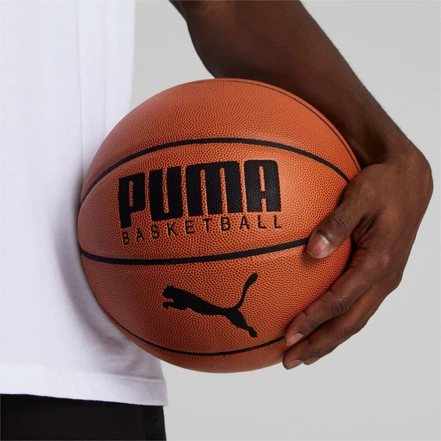 Баскетбольный мяч Puma PU 7 коричневый - изображение 2