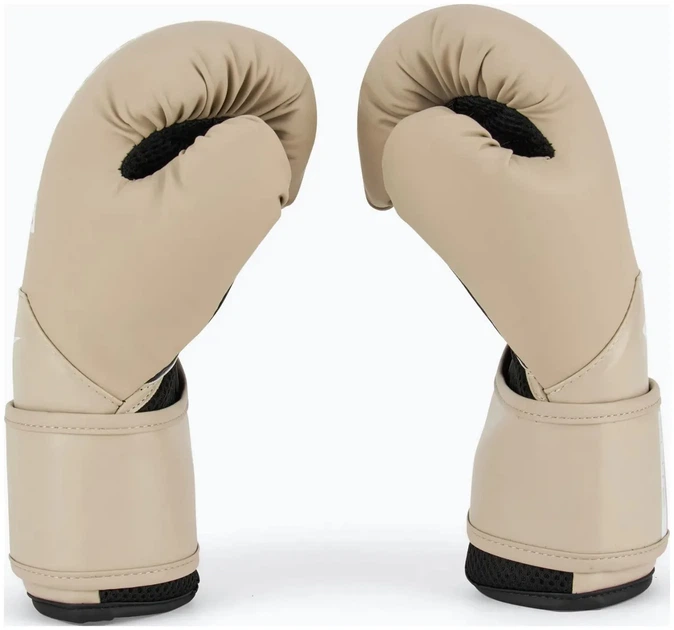 Боксерские перчатки Everlast 16 унций бежевый нитрил-бутадиен-каучук полиуретан полиэстер - Фото 4 Боксерские перчатки Everlast 16 унций бежевый нитрил-бутадиен-каучук полиуретан полиэстер - изображение 4