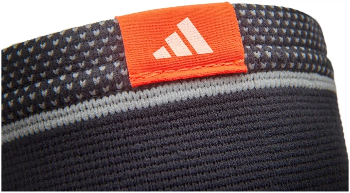 Фиксатор щиколотки Adidas нейлон спандекс S черный - Фото 2 Фиксатор щиколотки Adidas нейлон спандекс S черный - изображение 2