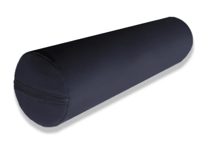 Валик для масажного столу EasyFit 60х15 см чорний - Фото 2 Валик для масажного столу EasyFit 60х15 см чорний - зображення 2