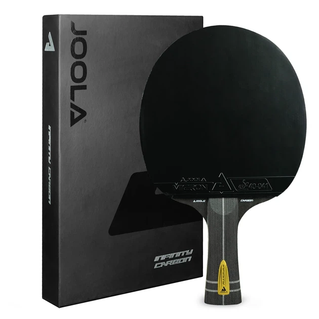 Ракетка для настільного тенісу Joola Carbon 180 г чорна - Фото 1 Ракетка для настільного тенісу Joola Carbon 180 г чорна - зображення 1