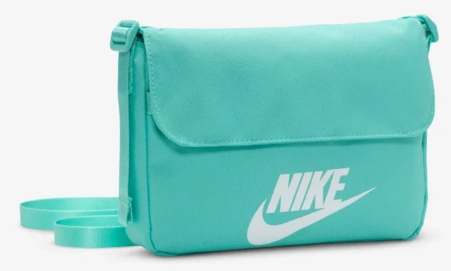 Сумка кроссбоди NIKE 100% полиэстер 22х16х6 см бирюзовая женская - изображение 2