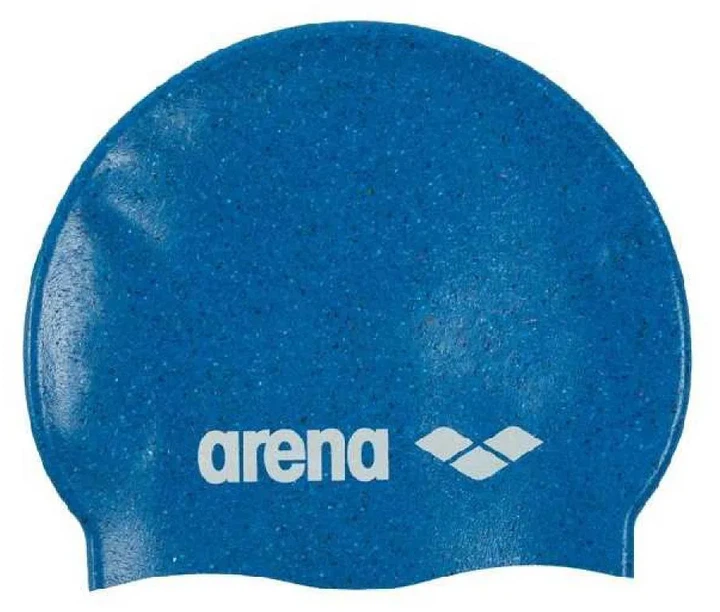 Шапка для плавания Arena силикон OSFM голубой мультиколор - Фото 1 Шапка для плавания Arena силикон OSFM голубой мультиколор - изображение 1