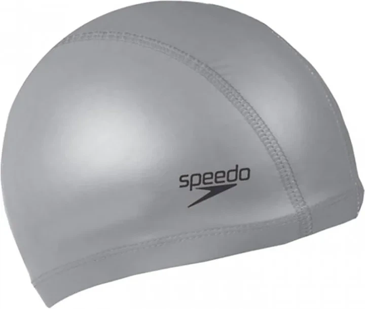 Шапка для плавания SPEEDO полиамид OSFM серебристый - Фото 1 Шапка для плавания SPEEDO полиамид OSFM серебристый - изображение 1