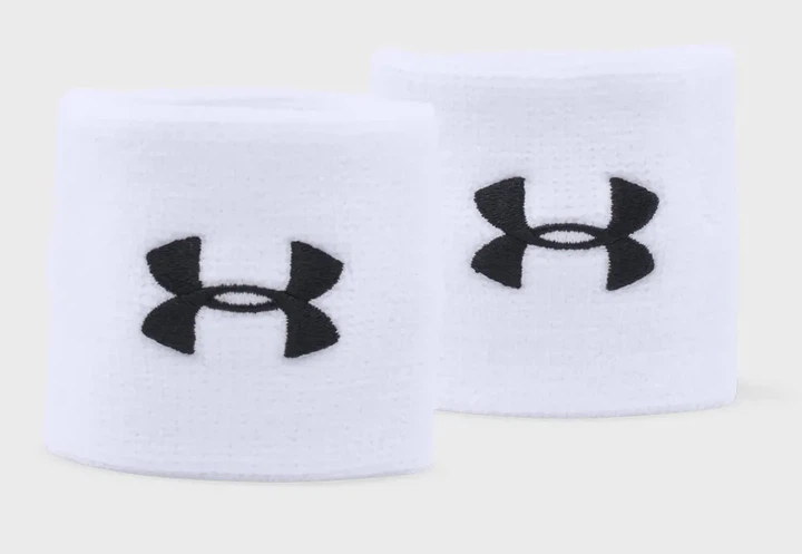 Напульсник Under Armour 96% полиэстер 4% эластан UNI белый мужской - Фото 1 Напульсник Under Armour 96% полиэстер 4% эластан UNI белый мужской - изображение 1