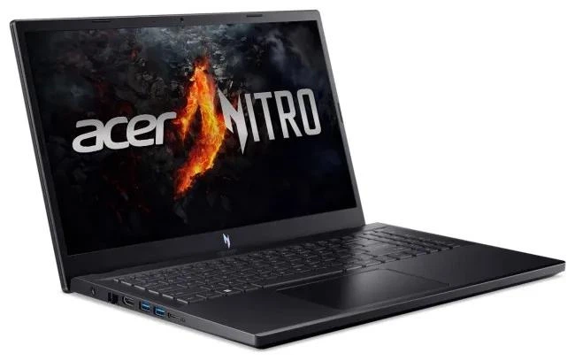 Ноутбук ACER Nitro V 15 (NH.U2ZEP.004), AMD Ryzen 7 7445HS / 15.6″ / 165 Гц / RAM 16 ГБ DDR5 / SSD 512 ГБ / RTX 4050 / Windows 11 Home / Чорний - Фото 2 Ноутбук ACER Nitro V 15 (NH.U2ZEP.004), AMD Ryzen 7 7445HS / 15.6″ / 165 Гц / RAM 16 ГБ DDR5 / SSD 512 ГБ / RTX 4050 / Windows 11 Home / Чорний - зображення 2