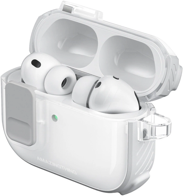 Чохол AMAZINGthing Titan Pro Mag для AirPods Pro 3 White (4896238540106) - зображення 11