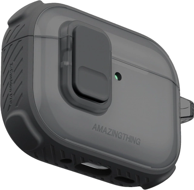 Чохол AMAZINGthing Titan Pro Mag для AirPods Pro 3 Black (4896238540113) - Фото 8 Чохол AMAZINGthing Titan Pro Mag для AirPods Pro 3 Black (4896238540113) - зображення 8