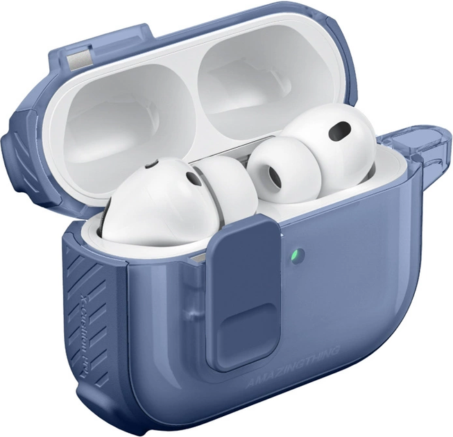 Чохол AMAZINGthing Titan Pro Mag для AirPods Pro 3 Blue (4896238540120) - Фото 7 Чохол AMAZINGthing Titan Pro Mag для AirPods Pro 3 Blue (4896238540120) - зображення 7