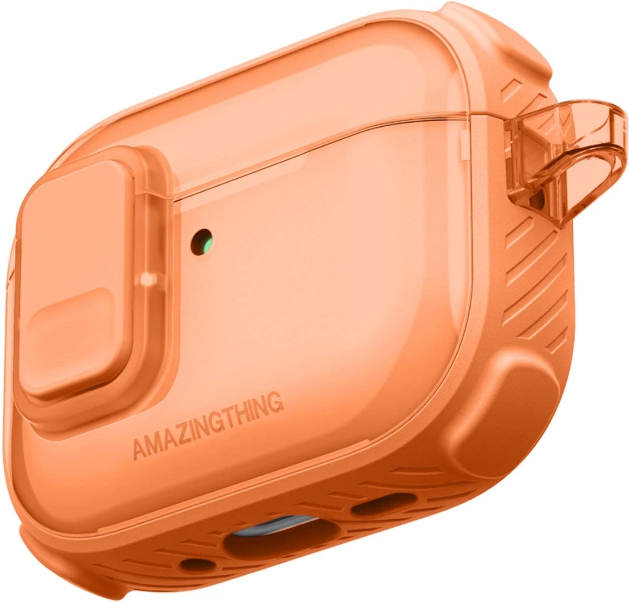 Чехол AMAZINGthing Titan Pro Mag для AirPods Pro 3 Orange (4896238540137) - Фото 11 Чехол AMAZINGthing Titan Pro Mag для AirPods Pro 3 Orange (4896238540137) - зображення 11