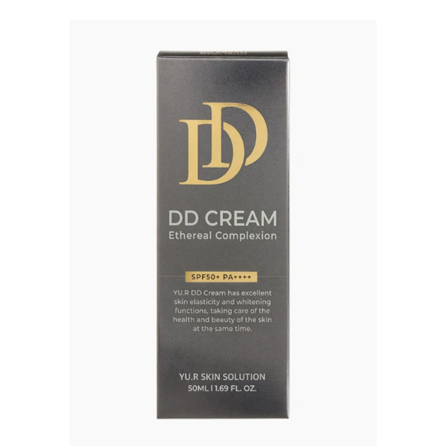 DD-крем із колагеном і пептидами "Темний" YU.R Skin Solution DD Cream "Dark" Ethereal Complexion SPF50+ PA++++ 50 мл - зображення 2