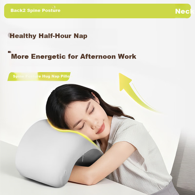 Подушка для сну за столом Back2 Office Nap Pillow з піни з ефектом пам'яті, дитяча - Фото 4 Подушка для сну за столом Back2 Office Nap Pillow з піни з ефектом пам'яті, дитяча - зображення 4