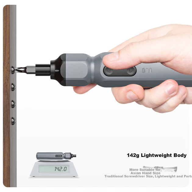 Аккумуляторная электроотвертка Oulaide, 3.6 В, 3 Н·м, прямая, 220 об/мин - изображение 4