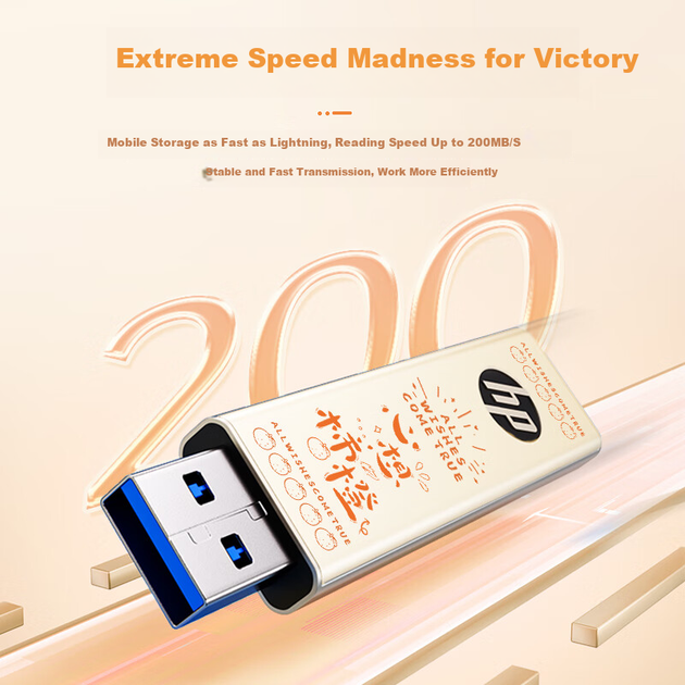 Флеш-накопитель USB HP 128GB USB 3.2/Type-C - изображение 5