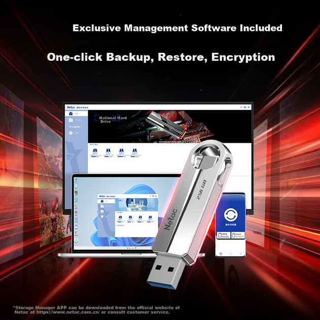Флеш-накопитель Netac 32 ГБ USB 3.2, скорость чтения 150 МБ/с, металлический корпус US16, двойной интерфейс Type-C, подходит для компьютеров и телефонов, совместим с Android, Apple, HarmonyOS, поддерживает OTG. - изображение 8