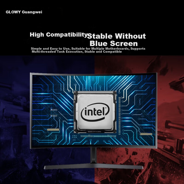 Оперативна пам'ять Gloway 8 ГБ DDR4 3200 для настільних комп'ютерів Tian Sha Heat Sink CL22 Gunmetal Gray, сумісна з Intel, AI, оновлення комп'ютера - изображение 5