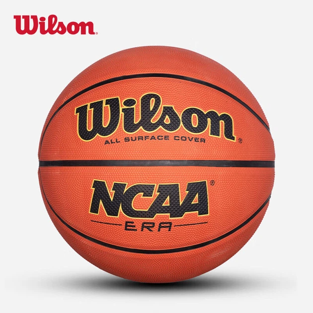 Баскетбольный мяч Wilson NCAA для взрослых, стандартный размер 7, прочный, с резиновым покрытием, для тренировок на открытом воздухе на цементной площадке, артикул 3017201. - изображение 8