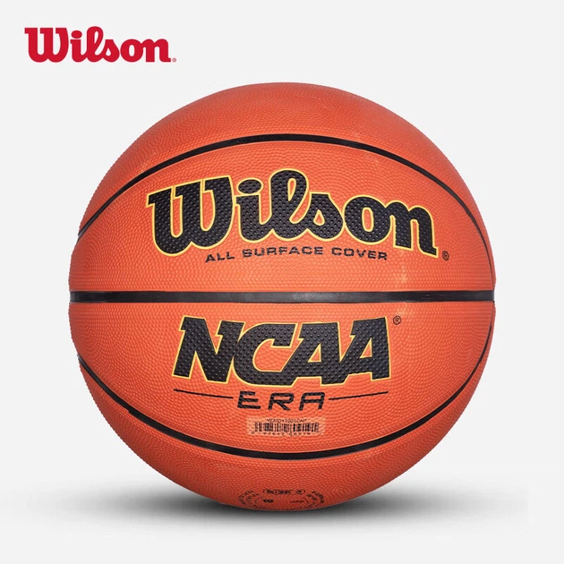 Баскетбольный мяч Wilson NCAA для взрослых, стандартный размер 7, прочный, с резиновым покрытием, для тренировок на открытом воздухе на цементной площадке, артикул 3017201. - изображение 9