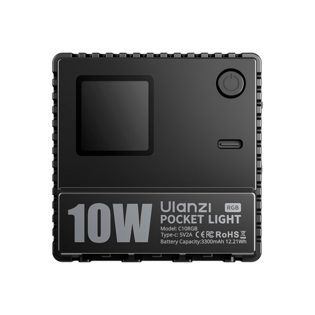 Освітлювач Ulanzi C10RGB 10Вт портативний кишеньковий - зображення 4