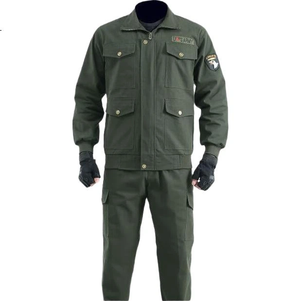 Костюм робочий Minggu MG-ST-0729 чоловічий утеплений зносостійкий, хакі, розмір 2XL - зображення 2