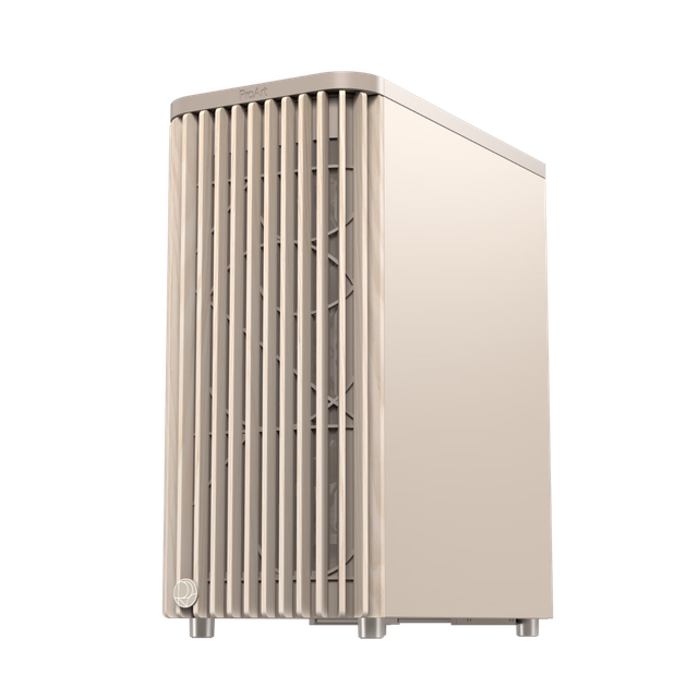 Корпус ASUS ProArt PA401 MESH с деревянной решеткой, овсяно-белый - изображение 5