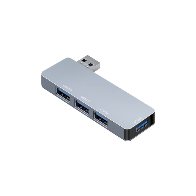 Хаб Isky USB 3.0 4 порти для ноутбука на клейкій основі - зображення 9