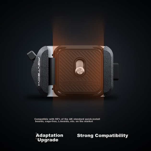 Площадка быстросъемная PGYTECH Dandelion V2 для камеры, штатива и стабилизатора - изображение 3