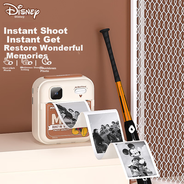 Фотоаппарат Disney детский моментальный цветной для печати фото, подарочный - изображение 4