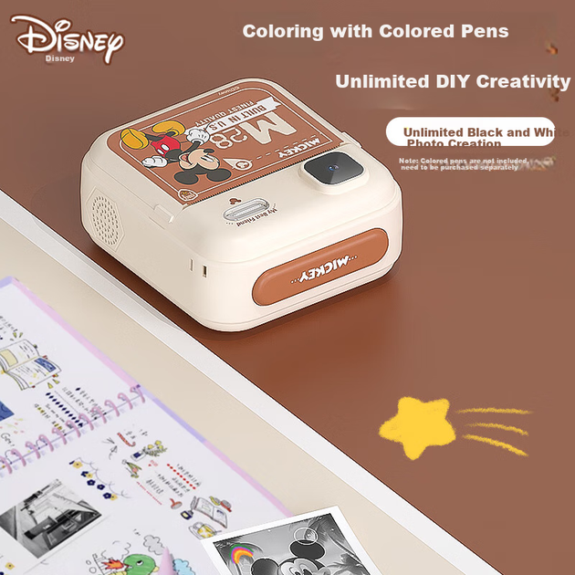 Фотоаппарат Disney детский моментальный цветной для печати фото, подарочный - изображение 8