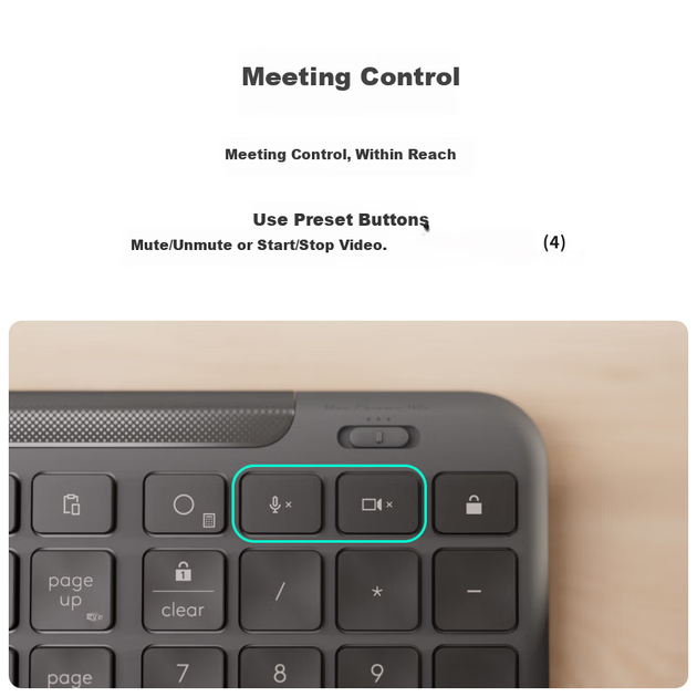 Клавиатура проводная Logitech SignatureSlim Wired K620 для бизнеса USB - изображение 5