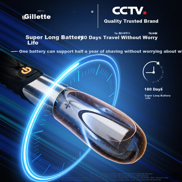 Бритва Gillette Fusion5 Hybrid 5 лезвий - изображение 9