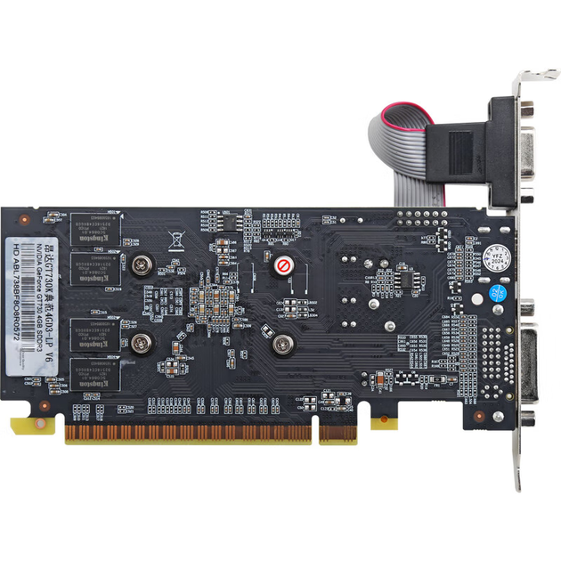 Дискретна відеокарта ONDA GT730K Dianfan 4GD3-LP V6 902 МГц 4G/64 біт для офісу та розваг - зображення 9