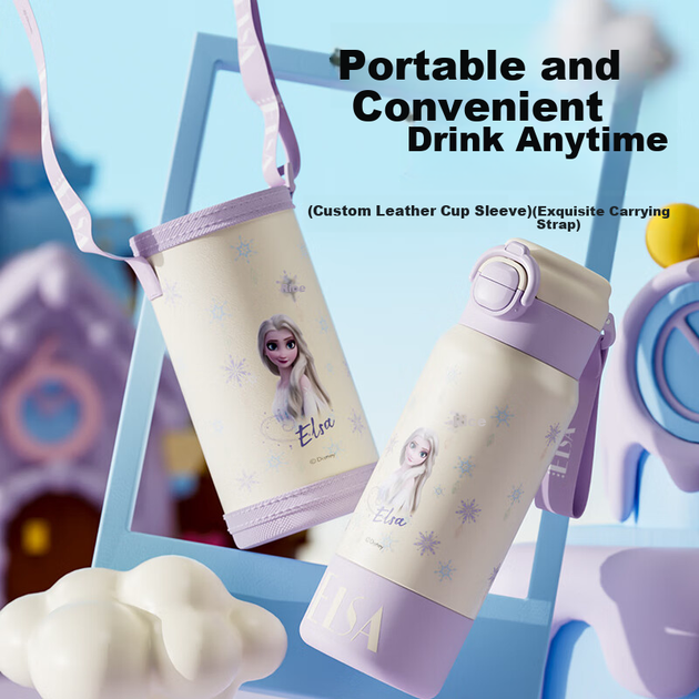 Ізольована пляшка для води Disney 316 з нержавіючої сталі 580 мл Frozen Kids Cup 25053 - Фото 8 Ізольована пляшка для води Disney 316 з нержавіючої сталі 580 мл Frozen Kids Cup 25053 - зображення 8