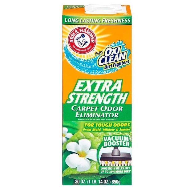 Засіб Arm&Hammer Carpet Odor Eliminator Extra Strength для усунення плям та запахів від тварин на килимах 1.2 кг - Фото 1 Засіб Arm&Hammer Carpet Odor Eliminator Extra Strength для усунення плям та запахів від тварин на килимах 1.2 кг - зображення 1