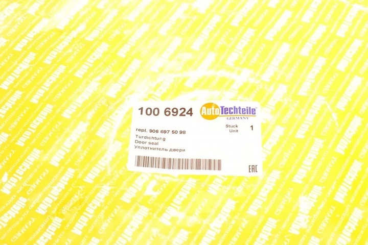 Ущільнювач зсувних дверей AUTOTECHTEILE 100 6924 AUTOTECHTEILE 100 6924 Mercedes Sprinter 9066973698, 9066975098 9066975698 - зображення 5