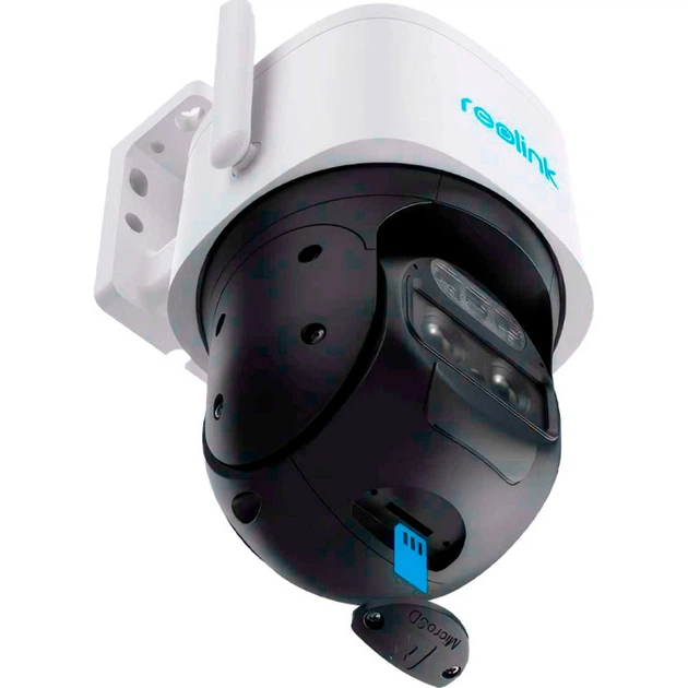 Внешняя IP-камера видеонаблюдения Reolink TrackMix Series W760 8 МП Wi-Fi 2.8-8 мм IP65 1/3" + 1/2.8" White - изображение 3