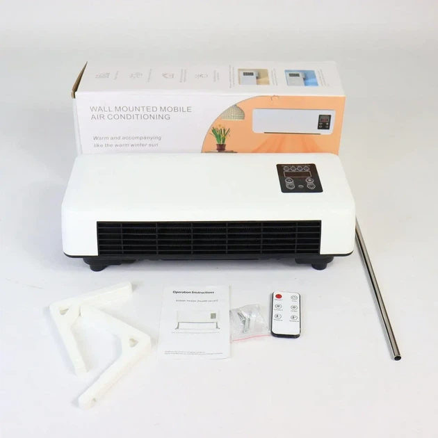 Кондиционер настенный зима-лето 800W Alfarid Wall Air Cooler Белый - изображение 14