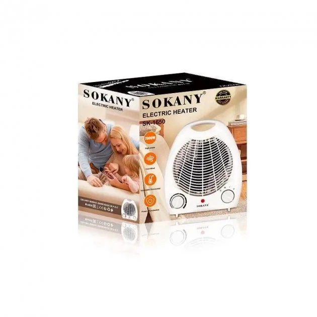 Тепловентилятор дуйка 2000Вт SOKANY SK-1650 - изображение 2
