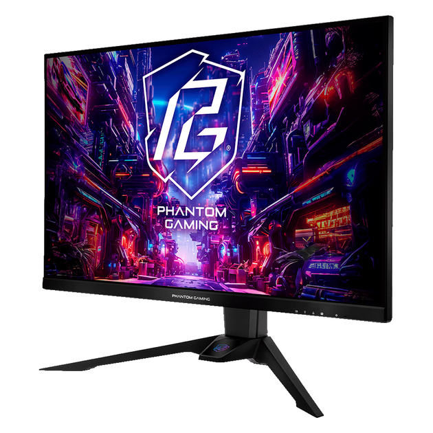 Монитор игровой 32" ASRock Phantom Gaming PG32QFT IPS 2560x1440 180 Гц 400 кд/м² колонки 2x2 Вт Wi-Fi Black - изображение 3