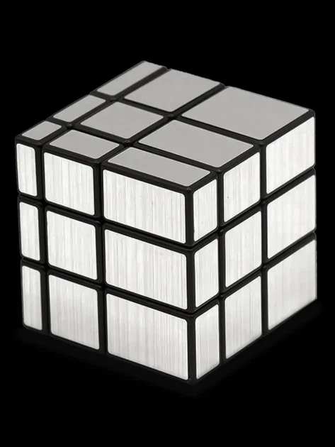 Головоломка Дзеркальний кубик 3x3 MoYu MeiLong Mirror Cube Сріблястий - зображення 5
