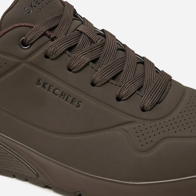 Мужские кроссовки Skechers Uno Stand On Air 52458 CHOC 43 Темно-коричневые (197976024724) - изображение 6