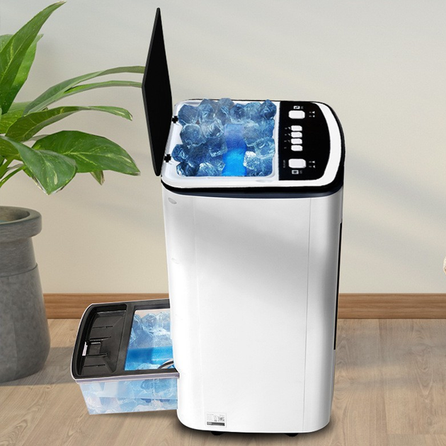 Напольный охладитель Germatic BL199A 4л 120Вт портативный кондиционер с увлажнением по технологии гидроохлаждения с пультом Белый - Фото 8 Напольный охладитель Germatic BL199A 4л 120Вт портативный кондиционер с увлажнением по технологии гидроохлаждения с пультом Белый - изображение 8