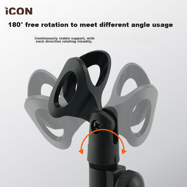 Стойка Aiken ICON MB-08 для микрофона настольная, усиленная - Фото 7 Стойка Aiken ICON MB-08 для микрофона настольная, усиленная - изображение 7