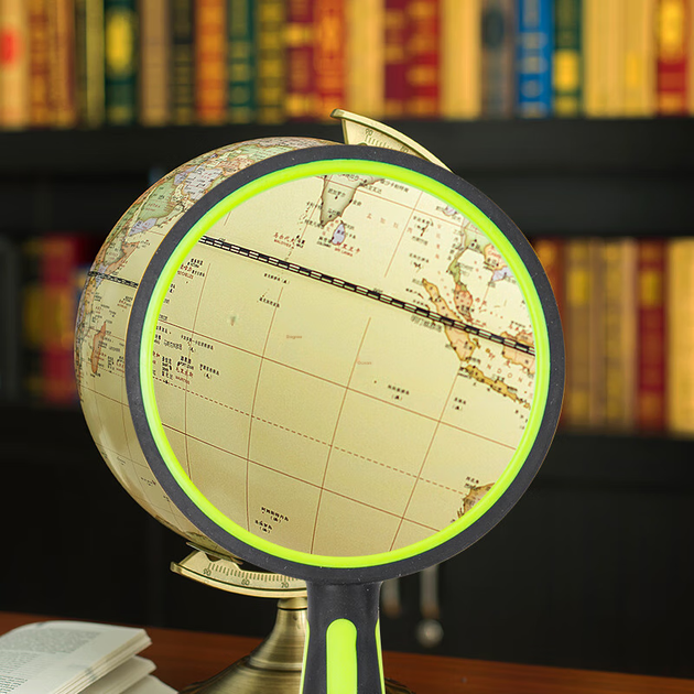 Лупа StarMICRO, висока чіткість, велике збільшення, портативна дитяча іграшка, лупа для учнів початкової школи, інструмент для читання для людей похилого віку, портативна, ударостійка, стійка до падінь, 75 мм - изображение 9