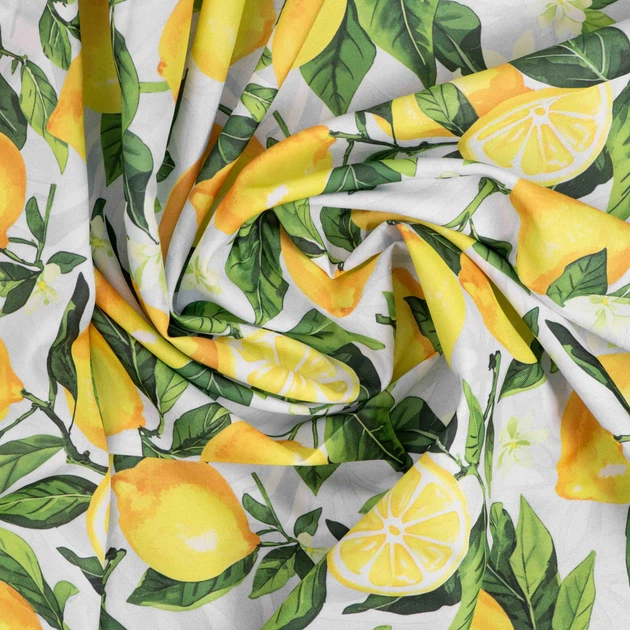 Скатерть ARDESTO Sicilian lemons 140х180 см полиэстер зеленый (ART08LM) - изображение 3