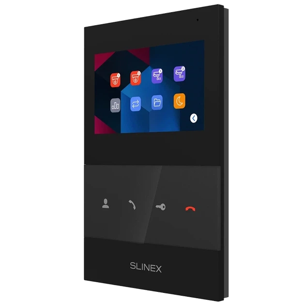 Комплект видеодомофона Slinex SQ-04 Black + ML-17HR Graphite - Фото 3 Комплект видеодомофона Slinex SQ-04 Black + ML-17HR Graphite - изображение 3