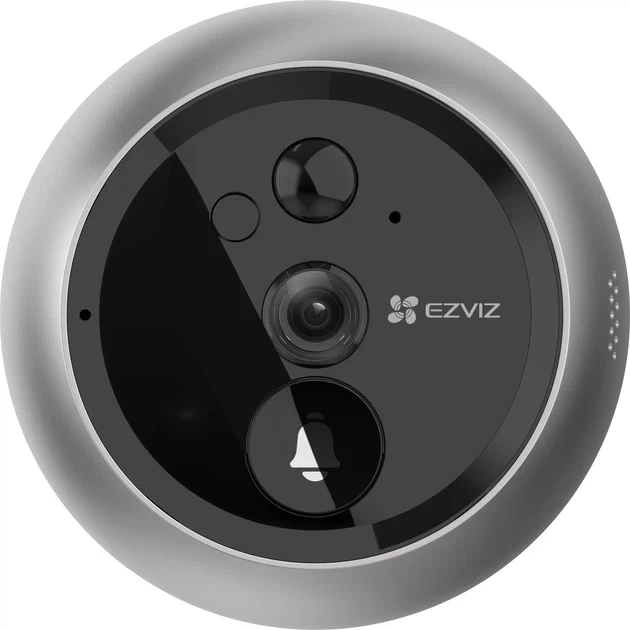 Комплект видеодомофона Ezviz CS-DP2 (3WPFBS,3MP) - Фото 3 Комплект видеодомофона Ezviz CS-DP2 (3WPFBS,3MP) - изображение 3