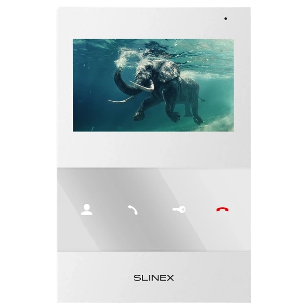 Комплект видеодомофона Slinex ML-16HD(Black)+SQ-04M(White) - изображение 2
